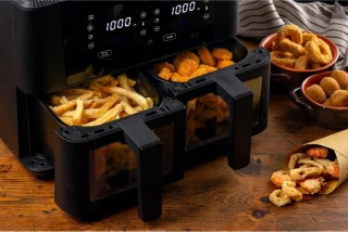 Equivera Dubbele Airfryer Dual Cook