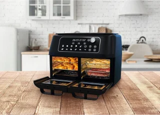 Equivera Dubbele Airfryer Dual Cook