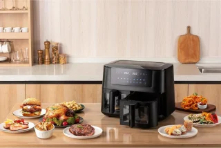 Equivera Dubbele Airfryer Dual Cook Mega