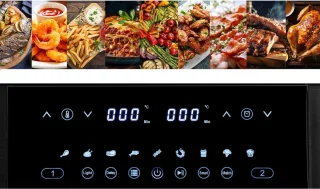 Equivera Dubbele Airfryer Dual Cook Mega