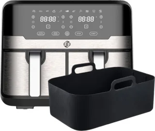 Equivera Dubbele Airfryer Dual Cook