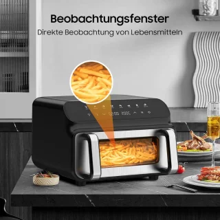 Equivera Dubbele Airfryer Dual Cook