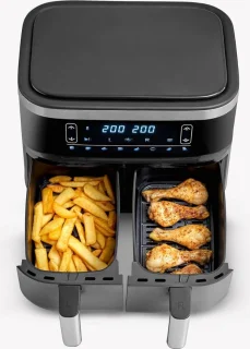 Equivera Dubbele Airfryer Dual Cook