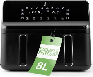 Equivera Dubbele Airfryer Dual Cook