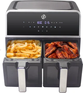 Equivera Dubbele Airfryer Dual Cook