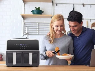 Equivera Dubbele Airfryer Dual Cook
