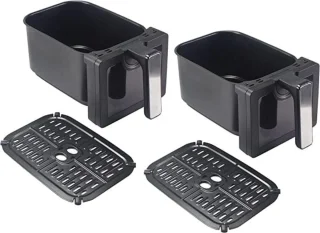 Equivera Dubbele Airfryer Dual Cook