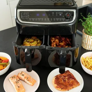 Equivera Dubbele Airfryer Dual Cook