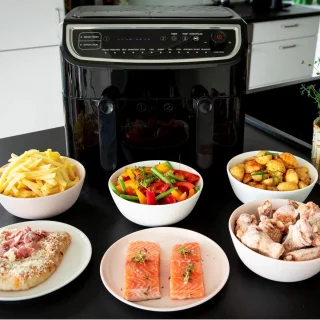 Equivera Dubbele Airfryer Dual Cook