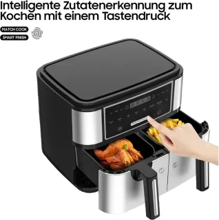 Equivera Dubbele Airfryer Dual Cook