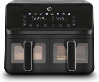 Equivera Dubbele Airfryer - Heteluchtfriteuse