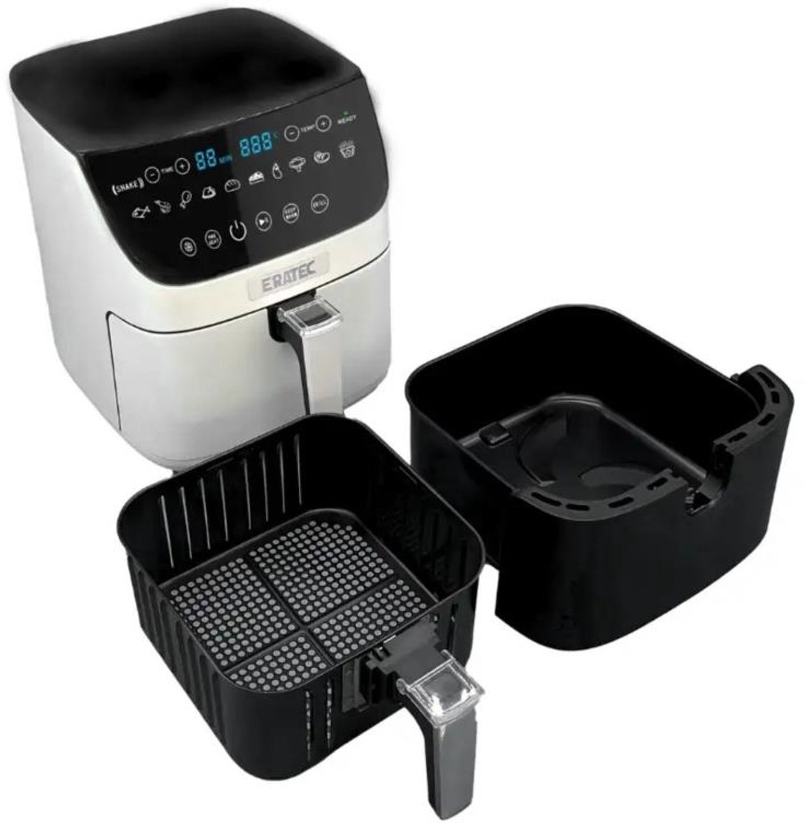 Eratec AF-60 Heteluchtfriteuse XXL 5,5L Wit