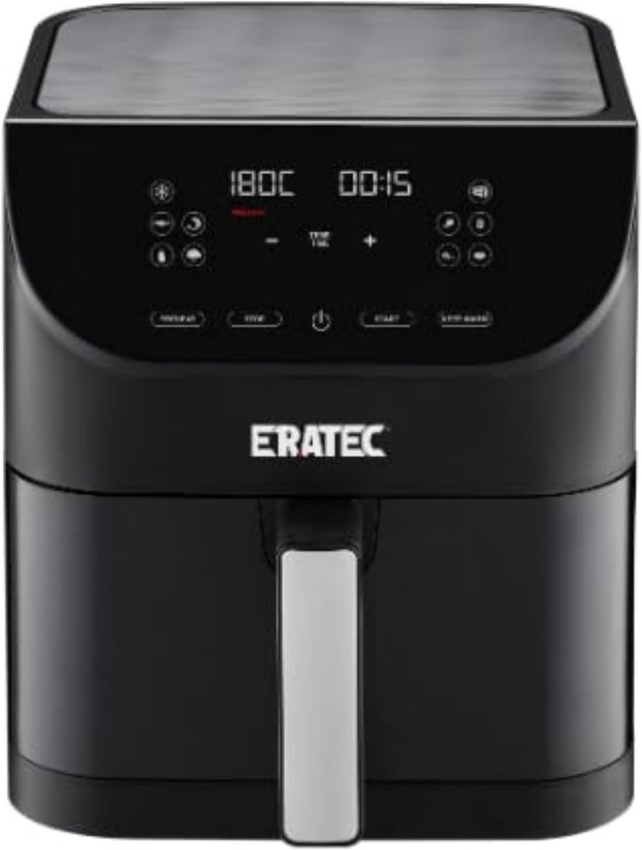 Eratec AF-60 XXL Heteluchtfriteuse 5,5 l Zwart