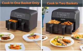Eszenzics Dubbele Airfryer XL 8L