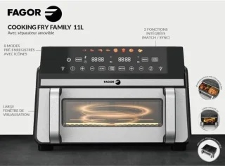 FAGOR Airfryer FG10AF 11L Olievrije Friteuse