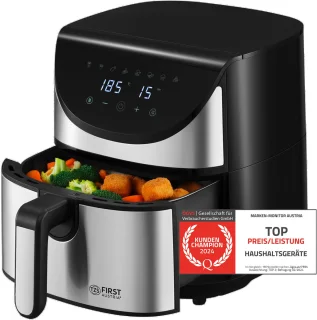 First Austria TZS Airfryer 5,8L Zwart