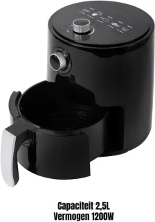 Florixa® Mini Airfryer Zwart