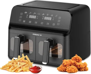 Friac AIF 8017 GS Dubbele Airfryer 8L 2700W