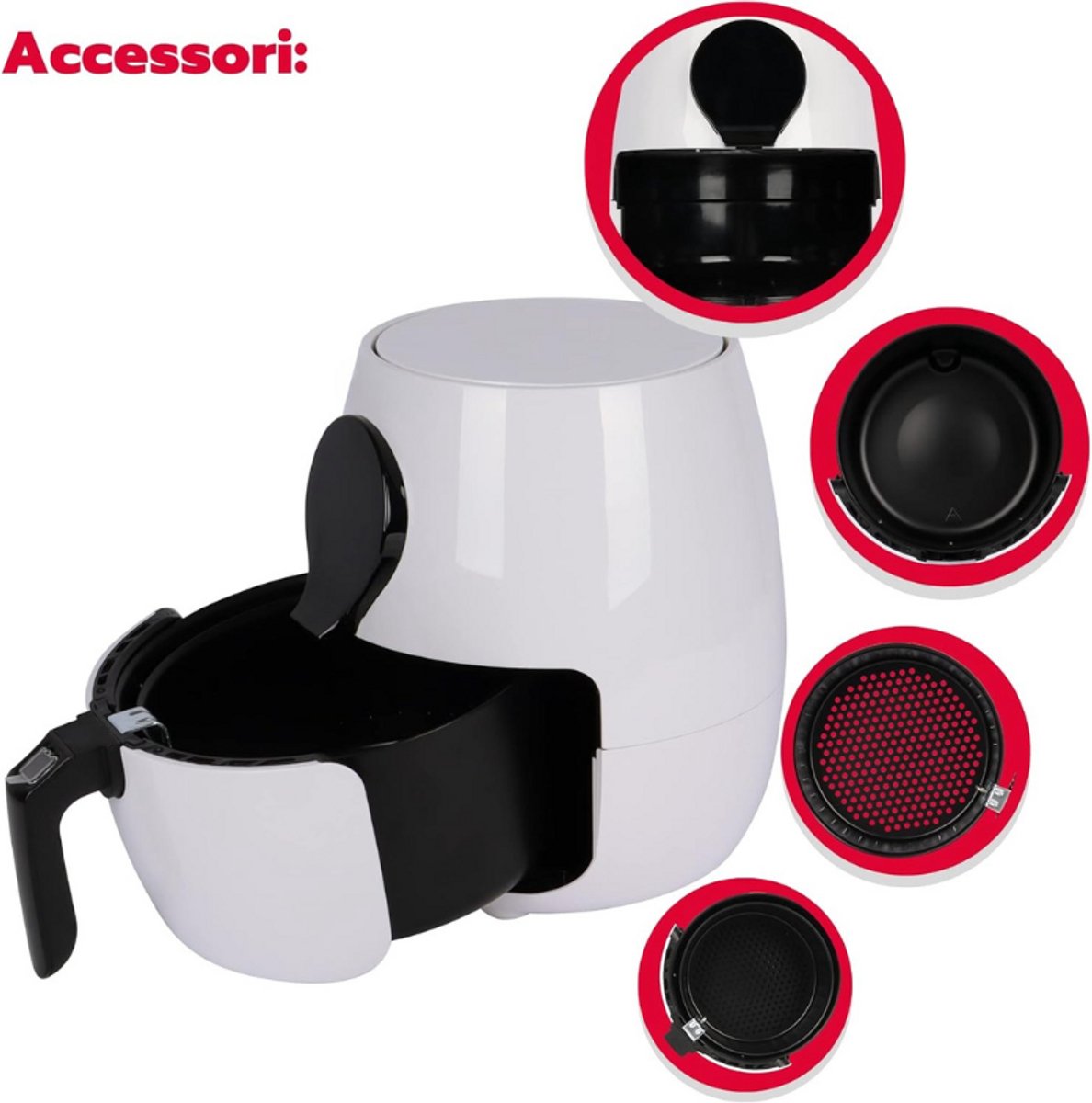 Frigisaba MAXI Rapid Air Fryer 5L Heteluchtfriteuse