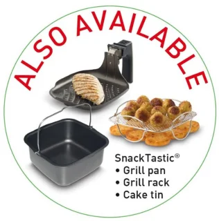 FRITEL SnackTastic 5804 Airfryer Zwart Zilver
