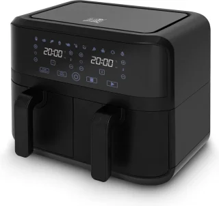 FRITEL Snacktastic 8180 DUO Airfryer 2x4,5L Zwart