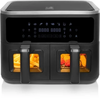 FRITEL SnackTastic ST 8480 dubbele airfryer 2 x 4,5 L