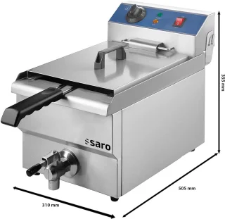 Friteuse 13L RVS