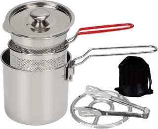 Friteuse met mand roestvrijstaal 12 liter