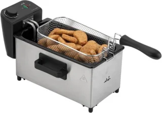 Frituurpan 4 liter grijs
