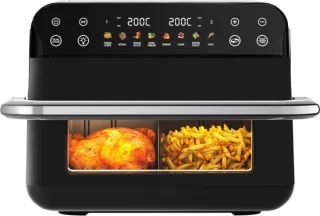 Fukstern Airfryer Heteluchtfriteuse 10 L Zwart