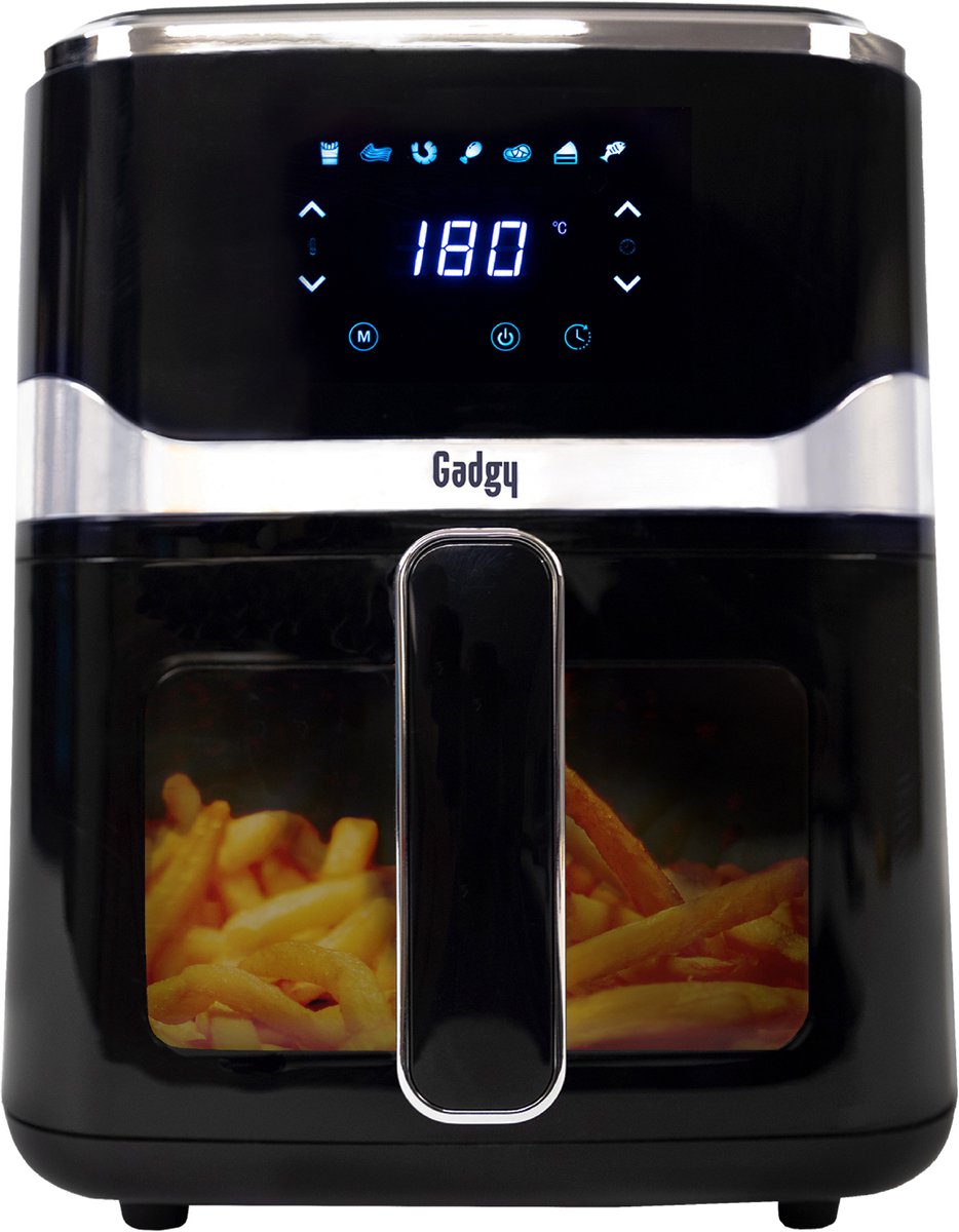 De Gadgy Airfryer 5L Digitale Heteluchtfriteuse in één oogopslag