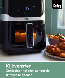 Gadgy Airfryer 5L Digitale Heteluchtfriteuse