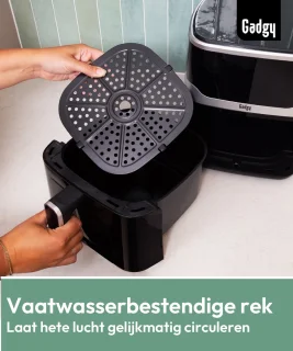 Gadgy Airfryer 5L Digitale Heteluchtfriteuse