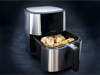 Gastronoma Airfryer 6L 1800W Zwart 18290002