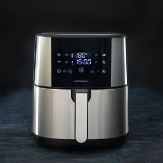 Gastronoma Airfryer 8L RVS/Zwart 18290007