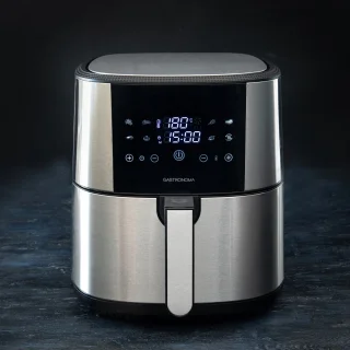 Gastronoma Airfryer 8L RVS/Zwart 18290007