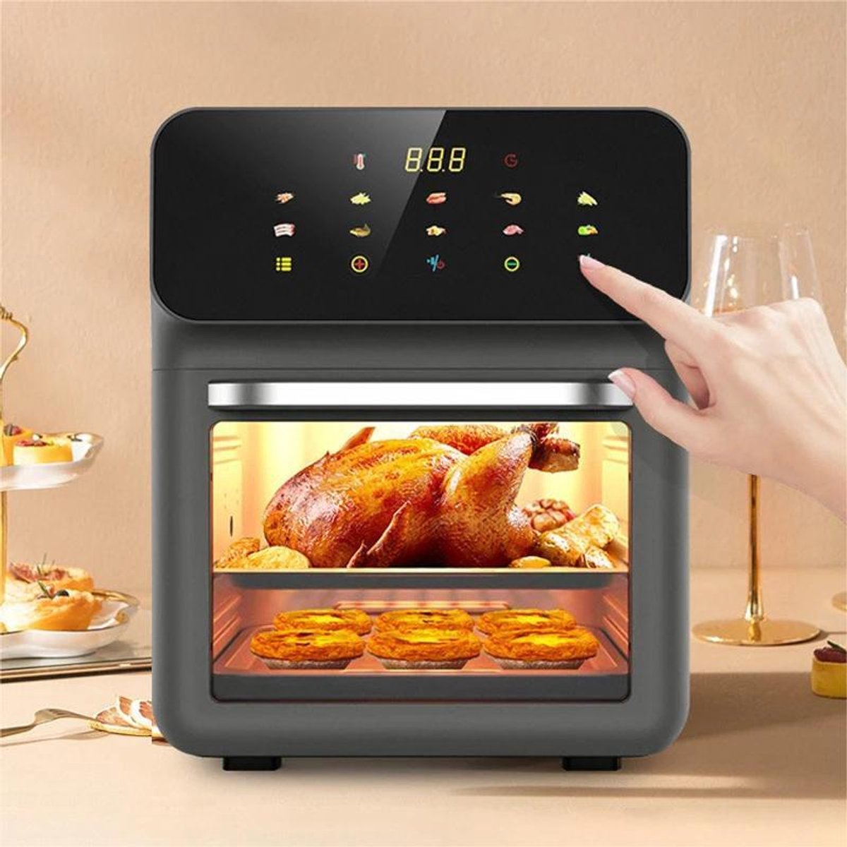 Gezonde Airfryer Oven 10L 1350W