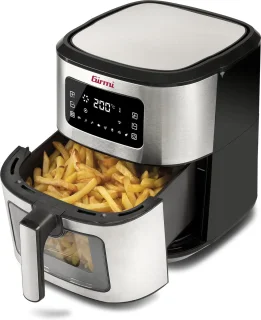 Girmi FG8800 Heteluchtfriteuse 6,5L Zwart/RVS