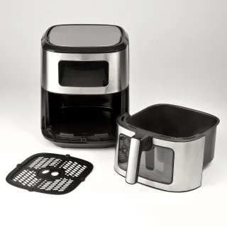 Girmi FG8800 Heteluchtfriteuse 6,5L Zwart/RVS
