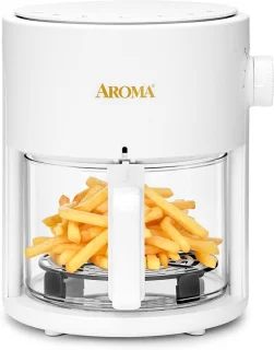 Glazen heteluchtfriteuse en convectieoven