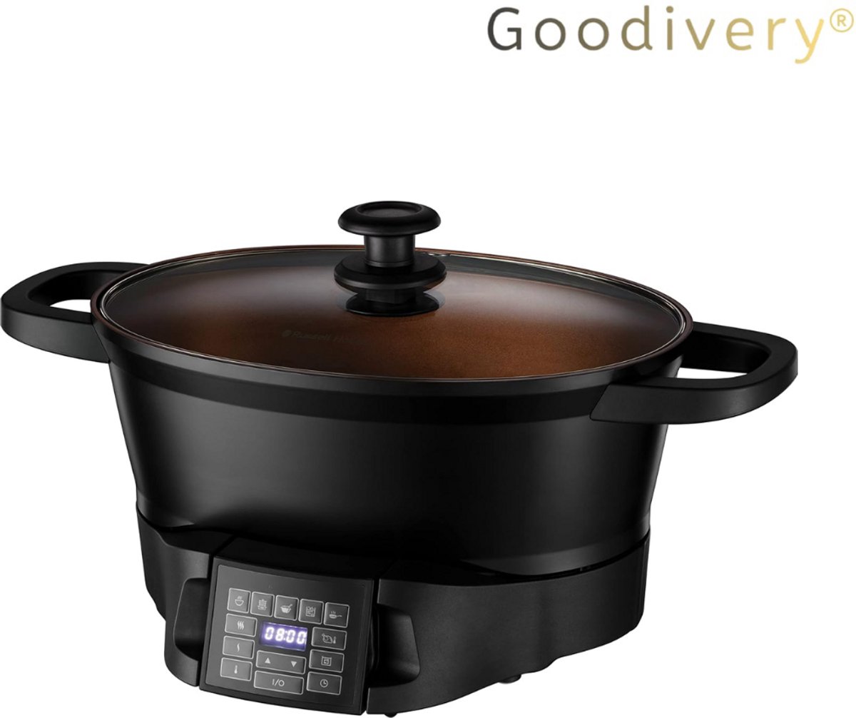 Goodivery® Rijstkoker 6.5L Zwart
