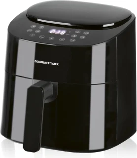 Gourmet Maxx Digitale Heteluchtfriteuse 4,5L 1400W zwart