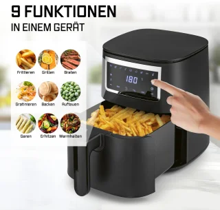GOURMETmaxx 4L Airfryer heteluchtfriteuse