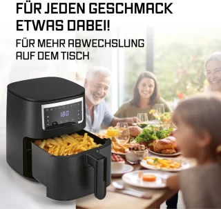 GOURMETmaxx 4L Airfryer heteluchtfriteuse