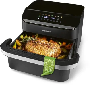 GOURMETmaxx Airfryer 2-kamer 10 l (2 x 5 l)