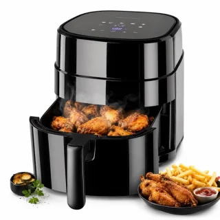 Gourmetmaxx airfryer 4,5 liter zwart