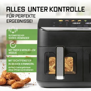 GOURMETmaxx AirGenius heteluchtfriteuse