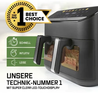 GOURMETmaxx AirGenius heteluchtfriteuse