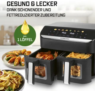 GOURMETmaxx AirGenius heteluchtfriteuse