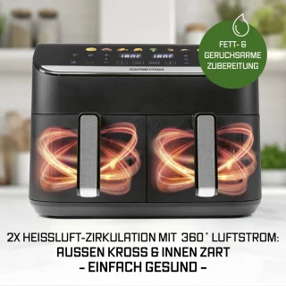 GOURMETmaxx AirGenius heteluchtfriteuse